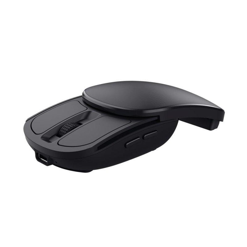 TRUST RATÓN INALÁMBRICO ZYLO RECARGABLE 2400 DPI AJUSTABLE PLEGABLE NEGRO