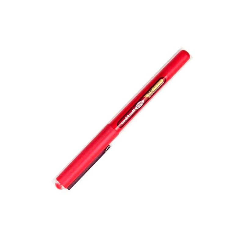 UNIBALL ROLLERBALL EYE ULTRA MICRO UB-150-38 0.25MM ROJO CAJA 12 UD