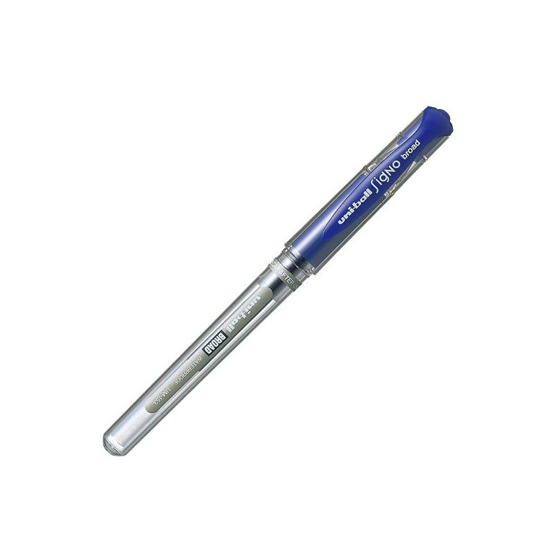 UNIBALL ROLLERBALL SIGNO BROAD UM-153 1.0MM AZUL CAJA 12 UD