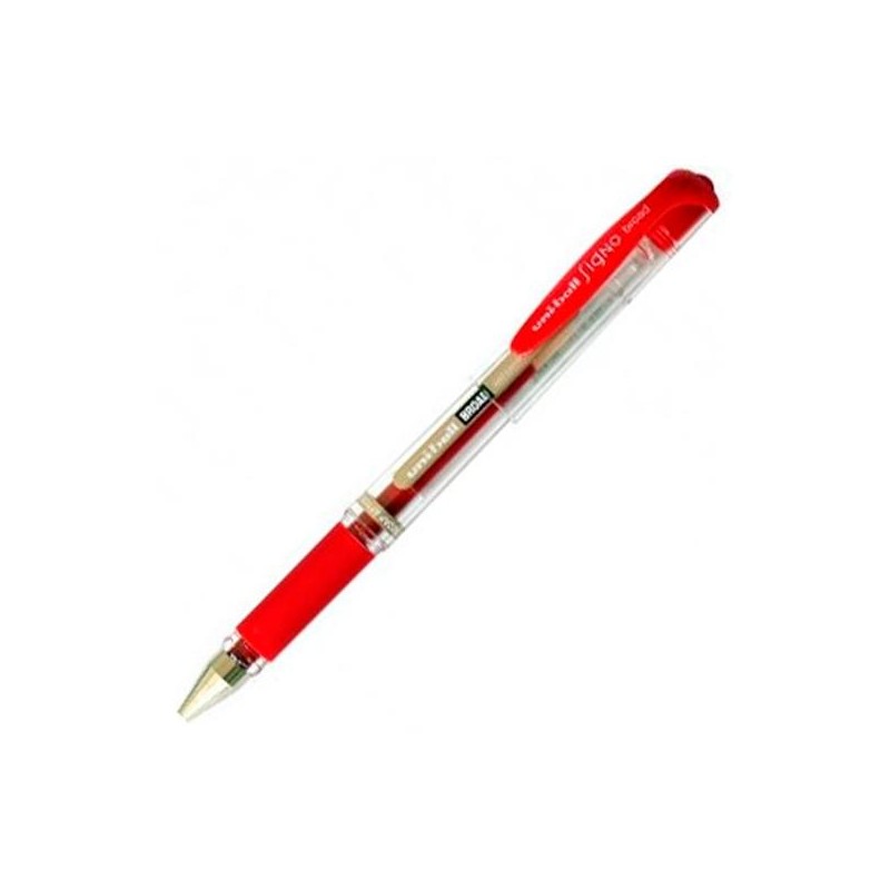 UNIBALL ROLLERBALL SIGNO BROAD UM-153 1.0MM ROJO CAJA 12 UD