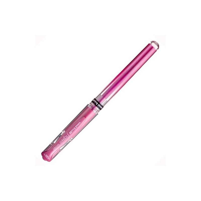 UNIBALL ROLLERBALL SIGNO BROAD UM-153 1.0MM ROSA METÁLICO
