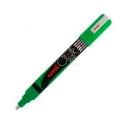 UNIBALL MARCADOR DE TIZA LÍQUIDA CHALK PWE-5M VERDE FLÚOR