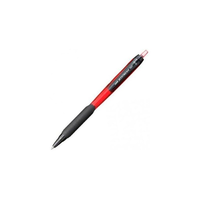 UNIBALL ROLLERBALL JETSTREAM SXN-101-07 RETRÁCTIL 0.7MM ROJO