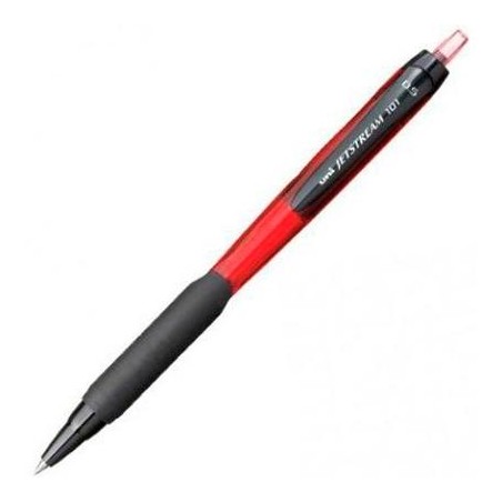 UNIBALL ROLLERBALL JETSTREAM SXN-101-07 RETRÁCTIL 0.7MM ROJO