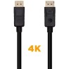 AISENS CABLE DISPLAYPORT V1.2 4K@60HZ DP/M - DP/M NEGRO 1,5M