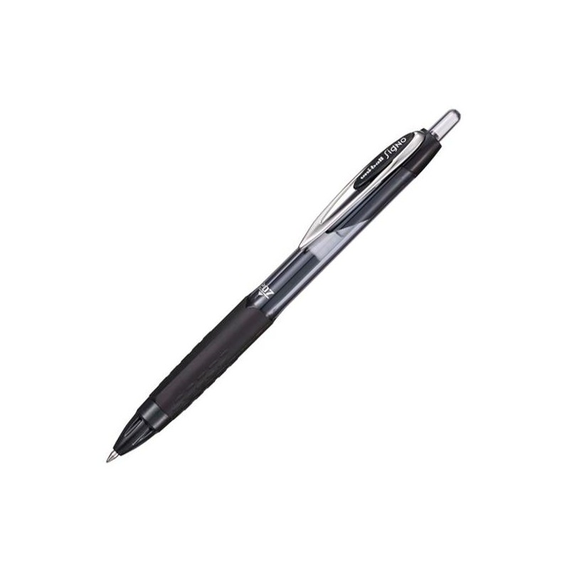 UNIBALL BOLÍGRAFO ROLLER SIGNO UMN-207E RETRÁCTIL 0.7 TINTA DE GEL NEGRO