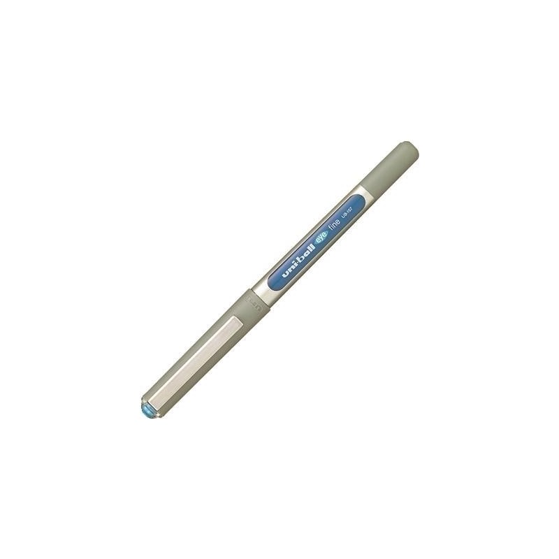 UNIBALL ROLLERBALL EYE FINE UB-157E 0.7MM AZUL CLARO CAJA 12 UD