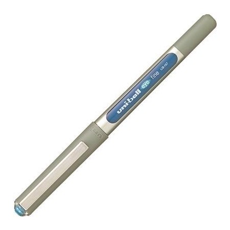 UNIBALL ROLLERBALL EYE FINE UB-157E 0.7MM AZUL CLARO CAJA 12 UD
