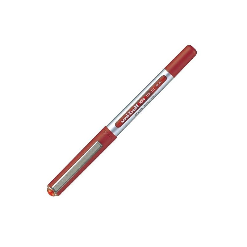 UNIBALL ROLLERBALL EYE MICRO UB-150 0.5MM ROJO CAJA 12 UD