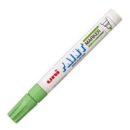 UNIBALL MARCADOR PERMANENTE PAINT MARKER PX-20(L) VERDE CLARO