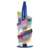 BIC EXPOSITOR CRISTAL FAMILY SURTIDO + REGALO DE 3 CAJAS DE CRISTAL AZUL
