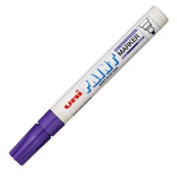 UNIBALL MARCADOR PERMANENTE PAINT MARKER PX-20(L) VIOLETA