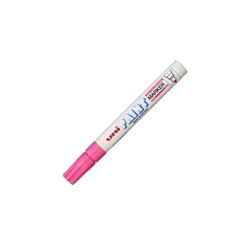 UNIBALL MARCADOR PERMANENTE PAINT MARKER PX-20(L) ROSA