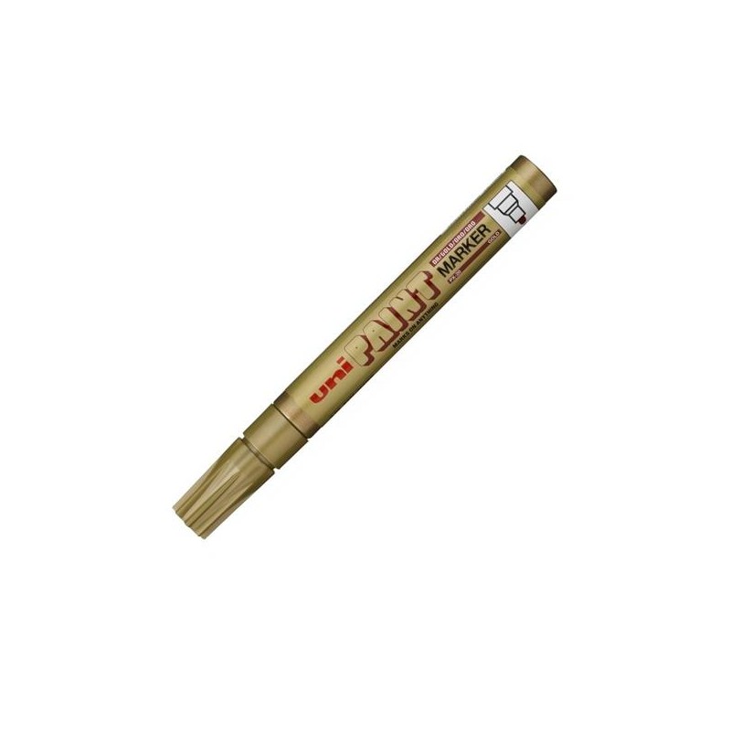 UNIBALL MARCADOR PERMANENTE PAINT MARKER PX-20(L) ORO