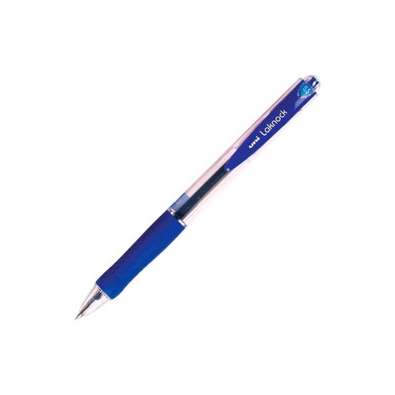 UNIBALL ROLLERBALL LAKNOCK MICRO SN-100(05) 0.5MM AZUL CAJA 12 UD