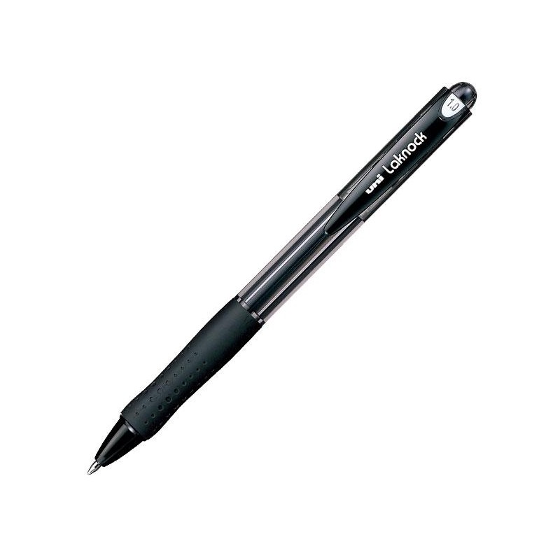 UNIBALL ROLLERBALL LAKNOCK SN-100(10) 1.0MM NEGRO CAJA 12 UD