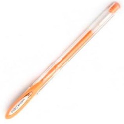UNIBALL ROLLERBALL SIGNO ANGELIC COLOUR UM-120AC 0.7MM NARANJA PASTEL CAJA 12 UD