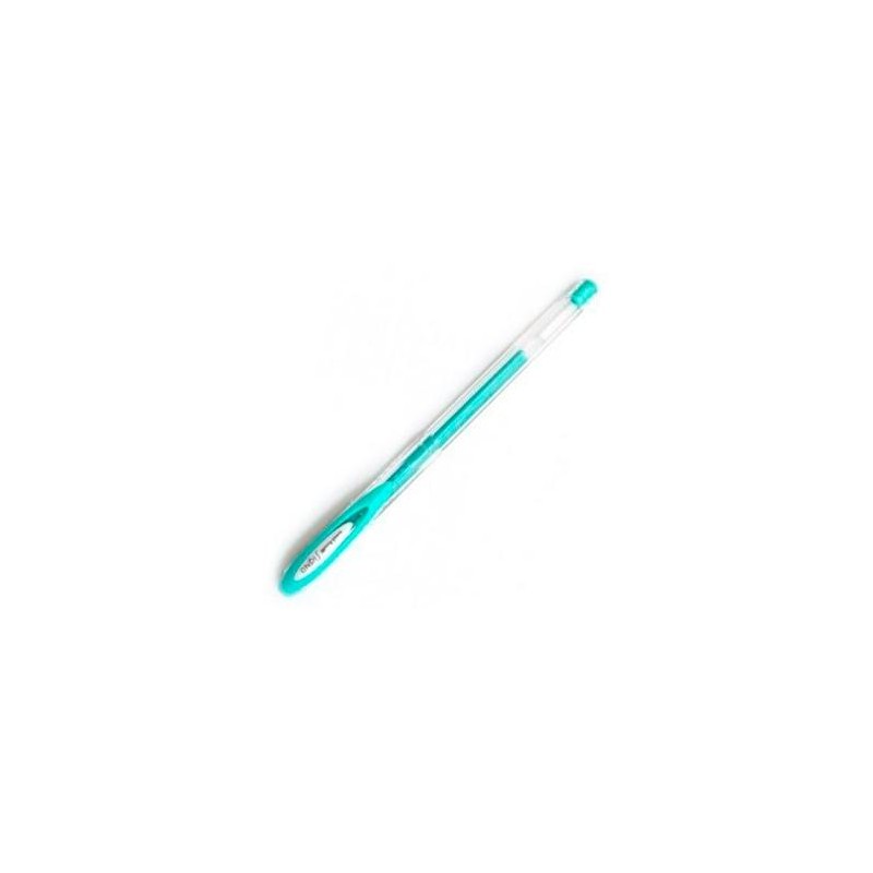 UNIBALL ROLLERBALL SIGNO ANGELIC COLOUR UM-120AC 0.7MM VERDE PASTEL CAJA 12 UD