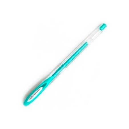 UNIBALL ROLLERBALL SIGNO ANGELIC COLOUR UM-120AC 0.7MM VERDE PASTEL CAJA 12 UD