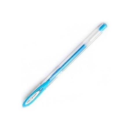 UNIBALL ROLLERBALL SIGNO ANGELIC COLOUR UM-120AC 0.7MM AZUL PASTEL CAJA 12 UD