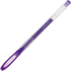 UNIBALL ROLLERBALL SIGNO SPARKLING UM-120SP 1.0MM VIOLETA CAJA 12 UD