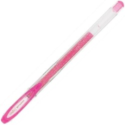 UNIBALL ROLLERBALL SIGNO SPARKLING UM-120SP 1.0MM ROSA CAJA 12 UD