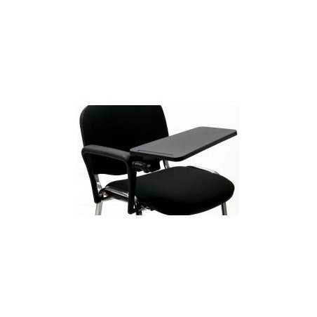 UNISIT REPOSABRAZOS CON MESITA ESCRITORIO PARA SILLA CONFIDENTE DADO NEGRO