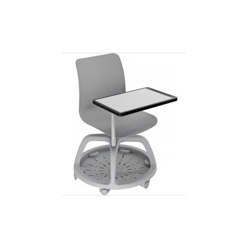 UNISIT SILLA DIDÁCTICA CON ESCRITORIO PARA USO ESCOLAR GRIS