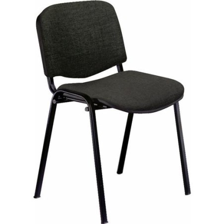 UNISIT SILLA CONFIDENTE DADO TAPIZADO SIMILPIEL NEGRO