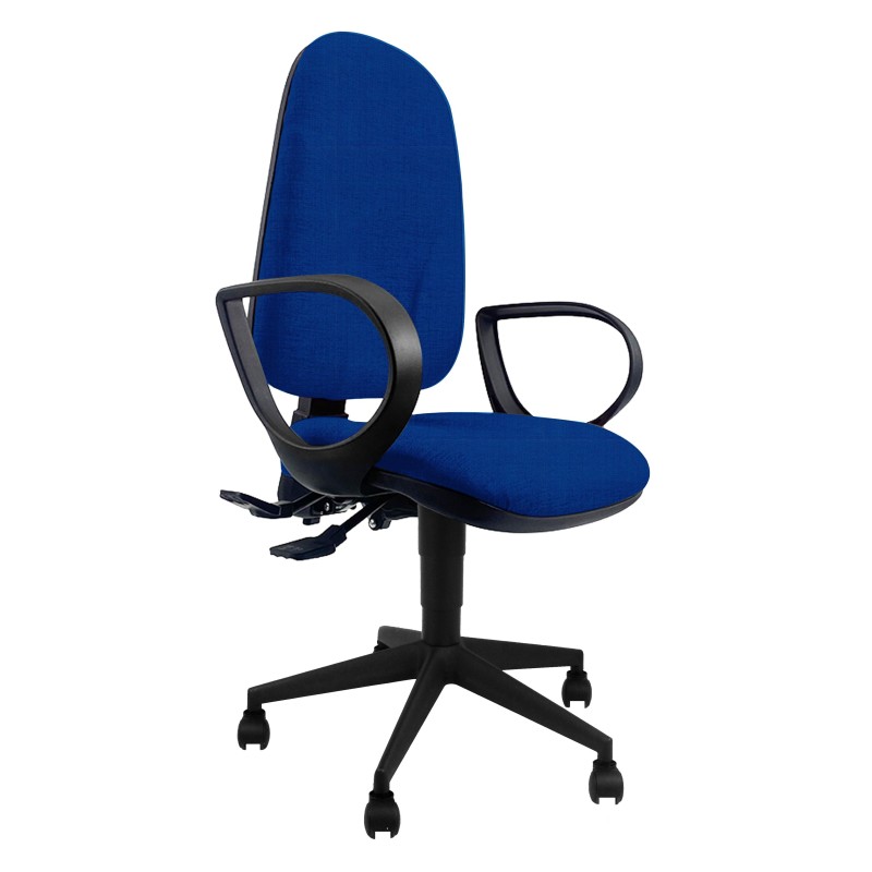 UNISIT SILLA ADMINISTRATIVA CP TEAM AZUL REPOSABRAZOS FIJOS
