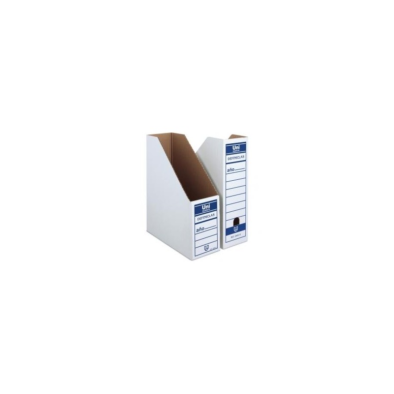 UNISYSTEM DEFINICLAS BOX REVISTERO CARTON -12U-