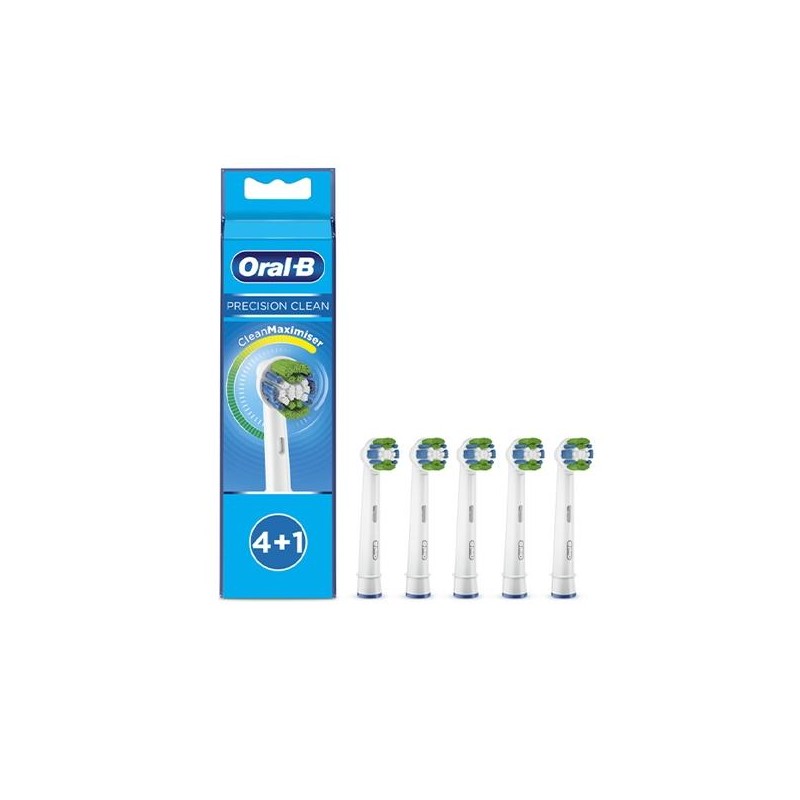 ORAL-B RECAMBIO CABEZAL PRECISION CLEAN PACK 4+1 UNIDADES