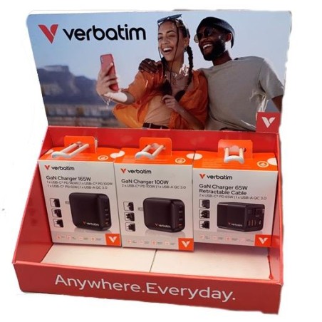 VERBATIM EXPOSITOR CARTON