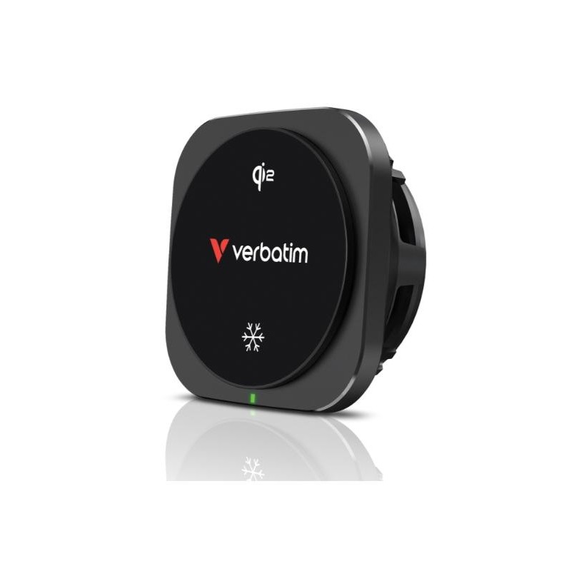 VERBATIM CARGADOR INALÁMBRICO DE TELEFONO MAGNETICO PARA EL COCHE QI2