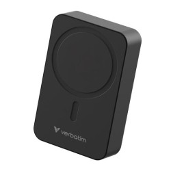 VERBATIM CARGADOR INALAMBRICO POWER BANK 20K MAH 1XUSB-C NEGRO