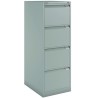 BISLEY ARCHIVADOR METÁLICO BS1643 PREMIUM 4 CAJONES FOLIO CARPETAS COLGANTES MULTIFORMATO FONDO 62CM GRIS