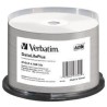 VERBATIM DVD-R, 4,7GB, 16X, 50 PACK SPINDLE, DATALIFE PLUS WIDE INKJET PRINTABLE PROFESSIONAL