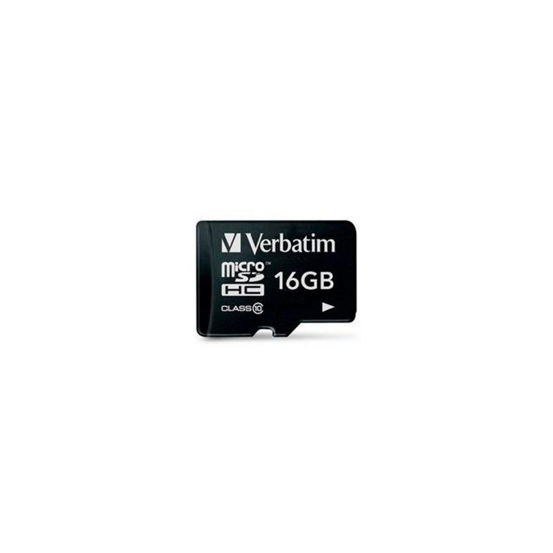 VERBATIM TARJETA MICRO SDHC 16GB CLASE 10