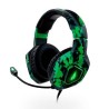 VERBATIM AURICULARES C/ MICRÓFONO SUREFIRE SKIRMISH GAMING C/ CABLE JACK 3,5MM VERDE/NEGRO