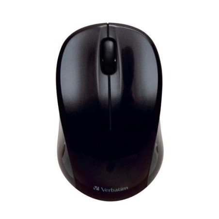 VERBATIM RATÓN GO NANO INALÁMBRICO 1600PPP COMPACTO AMBIDIESTRO NEGRO