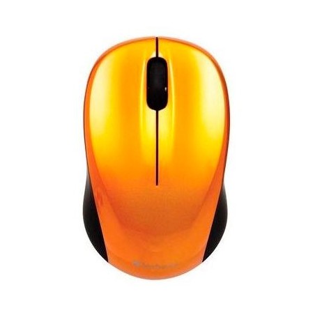 VERBATIM RATÓN GO NANO INALÁMBRICO 1600PPP COMPACTO AMBIDIESTRO NARANJA