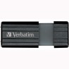 VERBATIM PENDRIVE STORE'N'GO PINSTRIPE 8GB HI-SPEED RETRÁCTIL USB 2.0 NEGRO