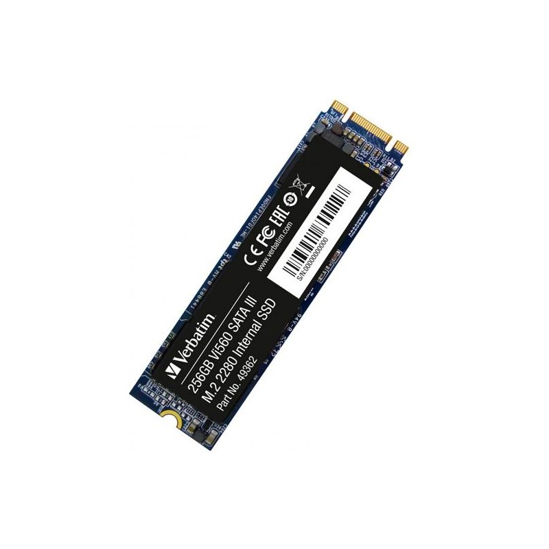 VERBATIM DISCO VI560 S3 M.2 SSD 256GB INTERNO SATA III