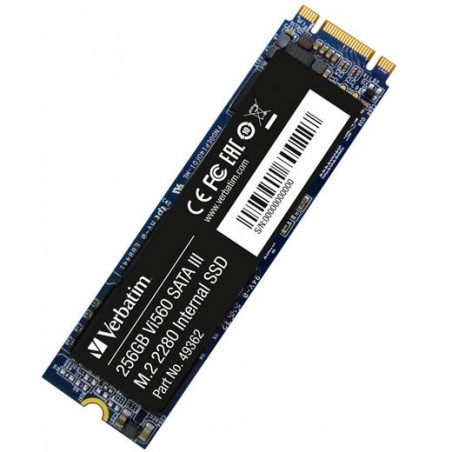 VERBATIM DISCO VI560 S3 M.2 SSD 256GB INTERNO SATA III