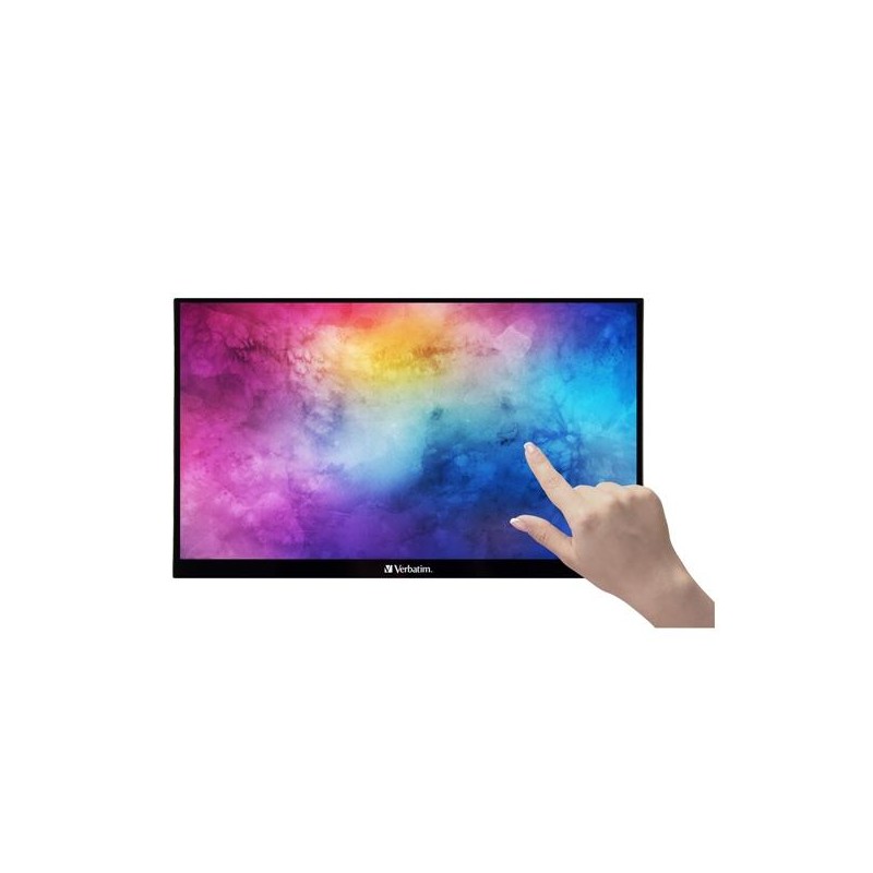 VERBATIM MONITOR PORTATIL DE PANTALLA TACTIL 14"