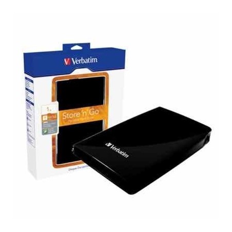 VERBATIM DISCO DURO EXTERNO STORE 'N' GO 1TB HDD 2.5" USB 3.0 NEGRO