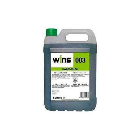 VINFER LAVAVAJILLAS MANUAL WINS 003 GARRAFA 5L