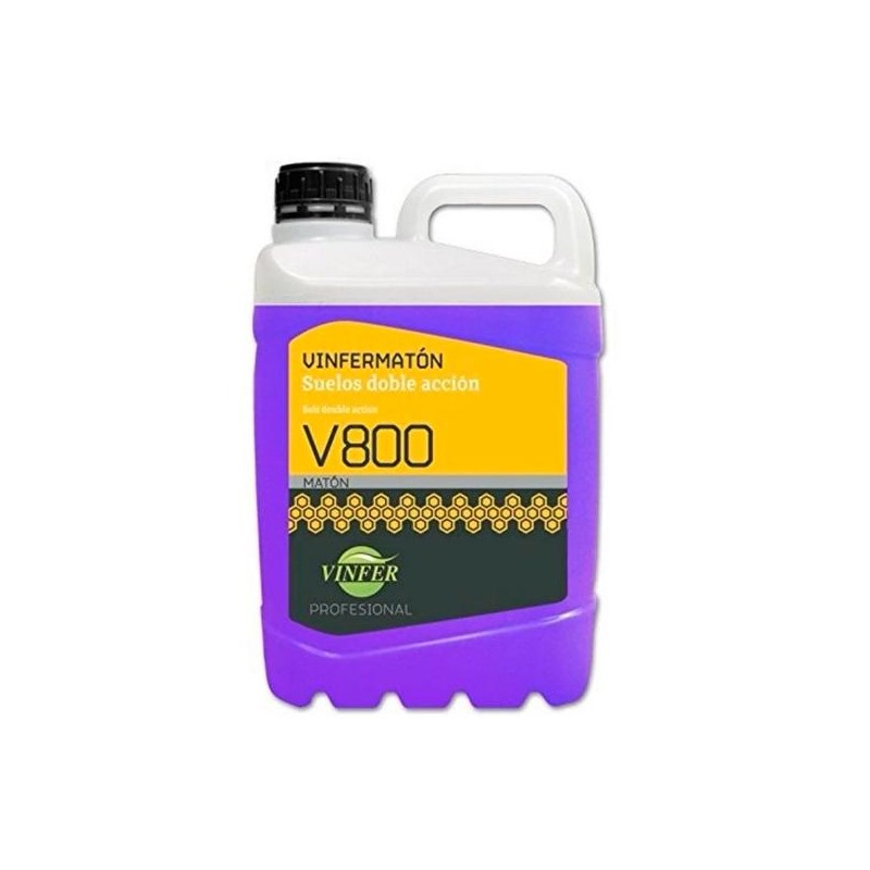 VINFER INSECTICIDA MATÓN SUELOS V800 DOBLE ACCIÓN GARRAFA 5L