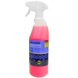 VINFER LIMPIADOR MULTIUSOS DESINCRUSTANTE PROF L1 BOTELLA 750ML ROJO