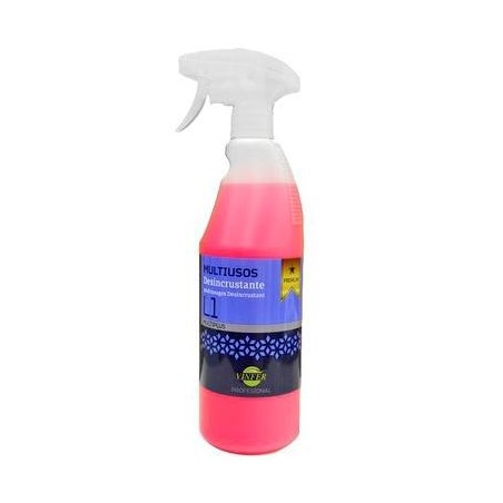 VINFER LIMPIADOR MULTIUSOS DESINCRUSTANTE PROF L1 BOTELLA 750ML ROJO